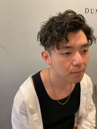 ショート パーマ メンズ 似合う髪型見つけます AYAKAのヘアスタイル