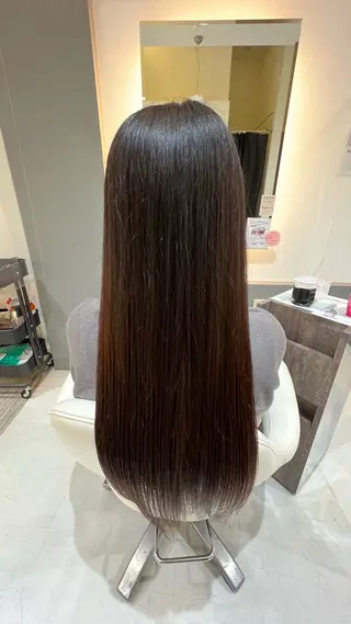 ロング 近藤 羽南のヘアスタイル