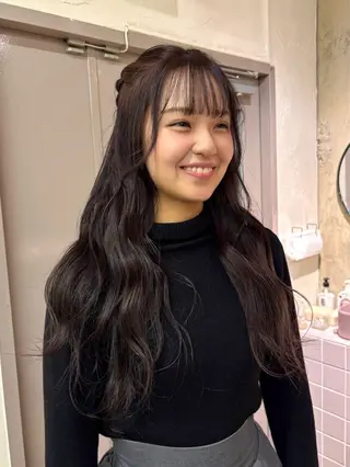 カラー pazu🪡 透明感カラー⟡.·のヘアスタイル