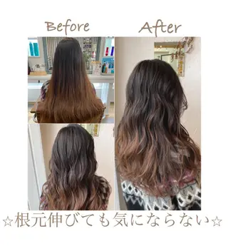 ロング カラー パーマ ヘアアレンジ メンズ ネイル マツエク・マツパ 豊橋美容院 ソンリエのヘアスタイル