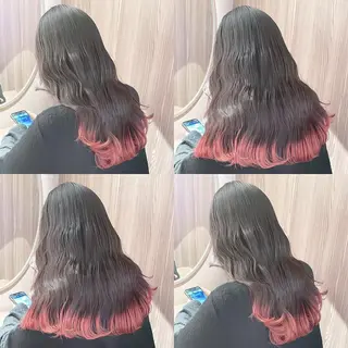 カラー 渋谷:インナーカラー ／🍒エリカ🍒のヘアスタイル