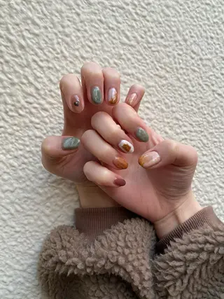 ネイル niconail 🧣ayu 📍烏山のネイルデザイン