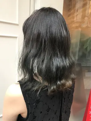 ミディアム カラー 🫟Blanco🫟 Color&Careのヘアスタイル