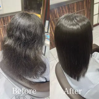 セミロング 森田 明日香のヘアスタイル