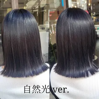 ミディアム LEE HANAのヘアスタイル