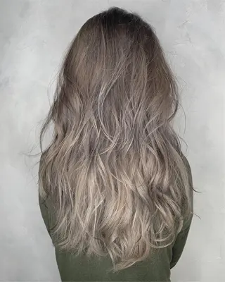 ロング カラー 沖縄東京2拠点美容師 mamicoのヘアスタイル