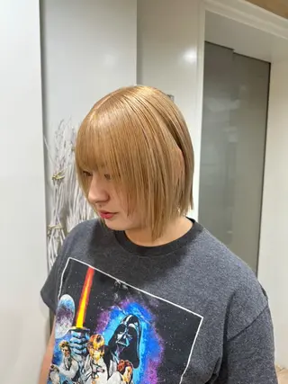 ショート カラー ♡韓国ヘア♡遠藤 美夢のヘアスタイル