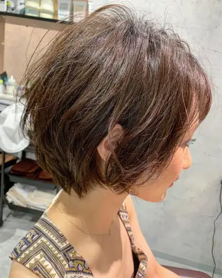 ショート 髪質改善will hairdesignのヘアスタイル