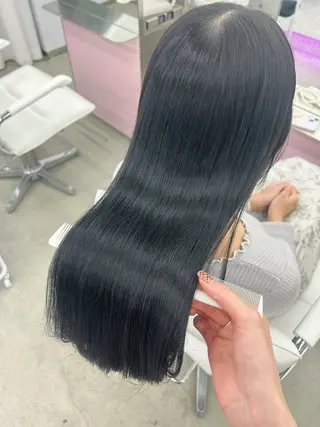 カラー minori🤎 韓国モテヘアのヘアスタイル