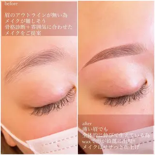 アイブロウ alchemy workzのマツエク・マツパデザイン