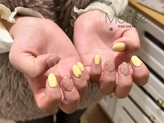 ネイル MoriseNail Jr研修💜イシダのネイルデザイン