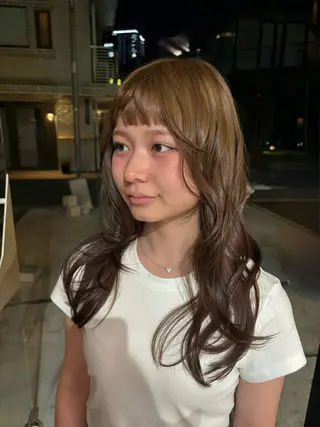 ロング カラー 似合わせレイヤー✨️ RIEのヘアスタイル