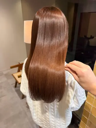 セミロング 艶髪/透明感 髪質改善 YUKIのヘアスタイル
