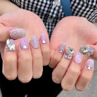 ネイル ☁️BLITZ 🎀笠原雪音🎀のネイルデザイン