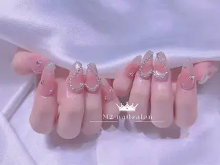 ネイル 長さだし専門店 M2 rikaのネイルデザイン