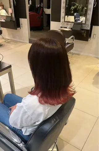 カラー juri / 韓国ヘアのヘアスタイル