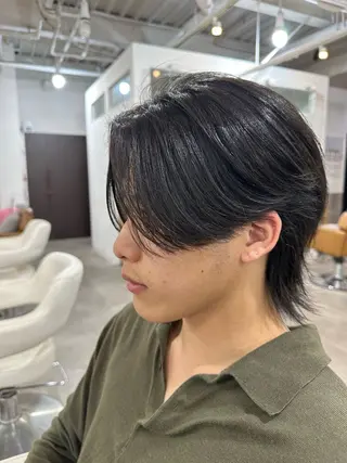メンズ 我満 宏映のヘアスタイル