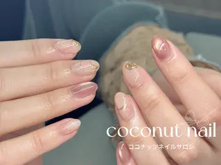 ネイル 神田 ココナッツのネイルデザイン