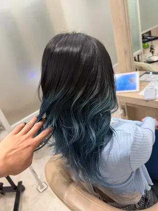 ロング カラー EARTH菊名店👾 ひらのすぐるのヘアスタイル