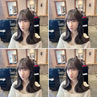 セミロング カラー メンズパーマ特化 店長望月謙二郎のヘアスタイル