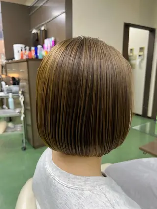 ミディアム 久留生 隼斗のヘアスタイル