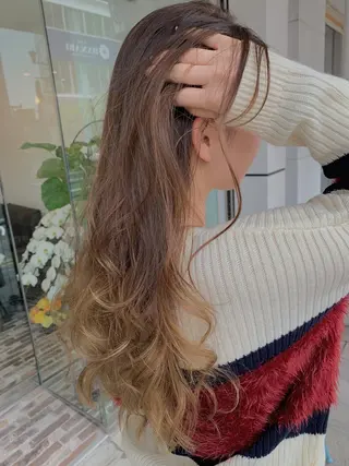 ロング m ā l o.🌷 サカモトマイコのヘアスタイル