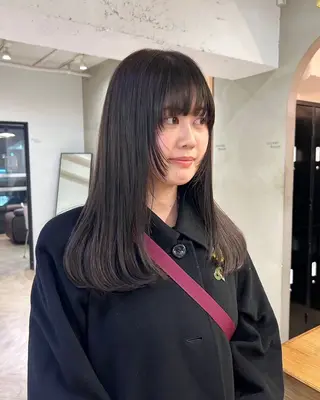 ロング ダブル透明感カラー/ ロングカット/Rioのヘアスタイル