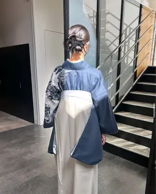 セミロング ヘアアレンジ stylist 🌸 kana.のヘアスタイル