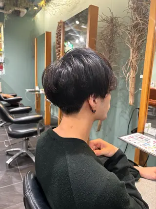 メンズ オーガニックカラー/ 表参道/ルカのヘアスタイル