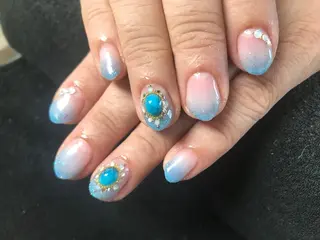 ネイル Mana ·͜· ❤︎のネイルデザイン