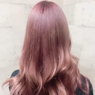 セミロング カラー PANOL 秀島のヘアスタイル