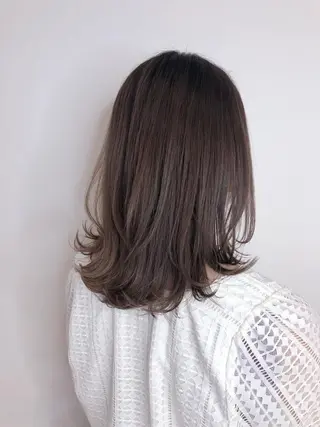 ミディアム カラー ヘアアレンジ 【公式】amble luxe池袋東口🩷のヘアスタイル