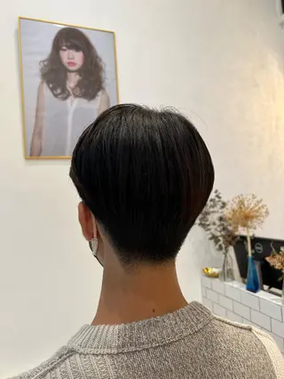ショート メンズ 京都河原町/艶髪/ 西田晴香のヘアスタイル