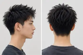 メンズ c k🩶のヘアスタイル