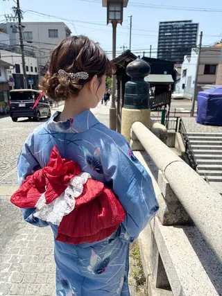 ミディアム え りのヘアスタイル