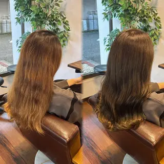 セミロング カラー ❤︎RELACE 千葉 恋華❤︎のヘアスタイル