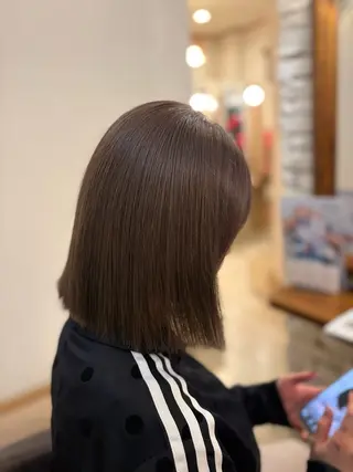 ミディアム カラー 熊澤 歩のヘアスタイル
