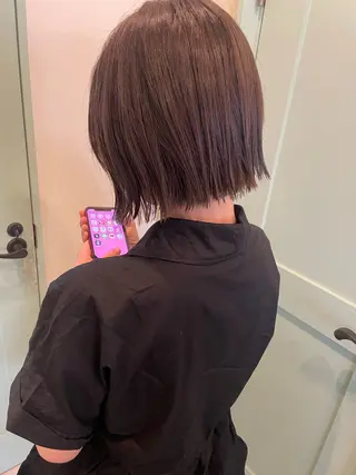 ショート カラー NATSUMI AR.MARAのヘアスタイル