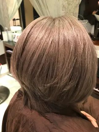 カラー 🔹TOMO🔹 圧倒的経験値🔹のヘアスタイル