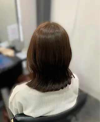 カラー 瀬田/顔周りカット/ レイヤー/石田亜弥のヘアスタイル