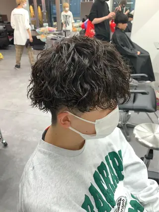 パーマ メンズ パーマ支持率No.1 店長❤️🔥安成弾のヘアスタイル