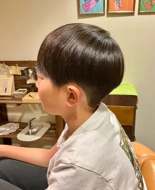 メンズ キッズ 森田 研司のヘアスタイル