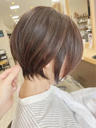 ショート 🦋山出莉花 /ぱつっとボブ🦋のヘアスタイル