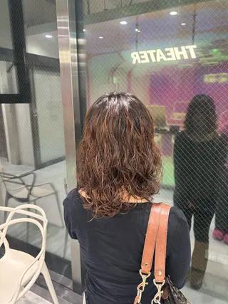 ミディアム 🪅個性派カラー🪅 つぐみのヘアスタイル