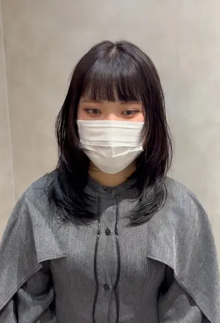 ミディアム レイヤーカット/ 髪質改善/白石のヘアスタイル