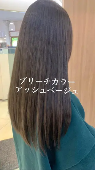 ロング カラー 似合わせカラー/艶 髪質改善/ヨシザキのヘアスタイル