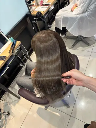 ロング カラー 🩵レイヤー✖︎ 髪質改善🩵リョウヤのヘアスタイル
