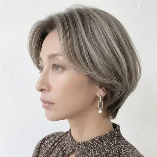 ショート インナーカラー◆ ダブルカラー◆ 上原のヘアスタイル