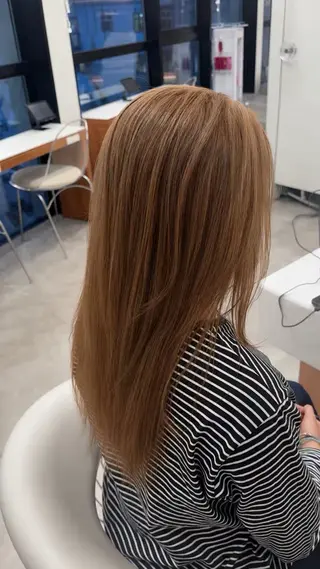 ロング 渋谷／トレンドヘア 蓮のヘアスタイル