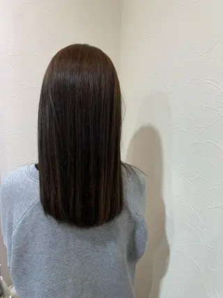カラー こばやし もえのヘアスタイル
